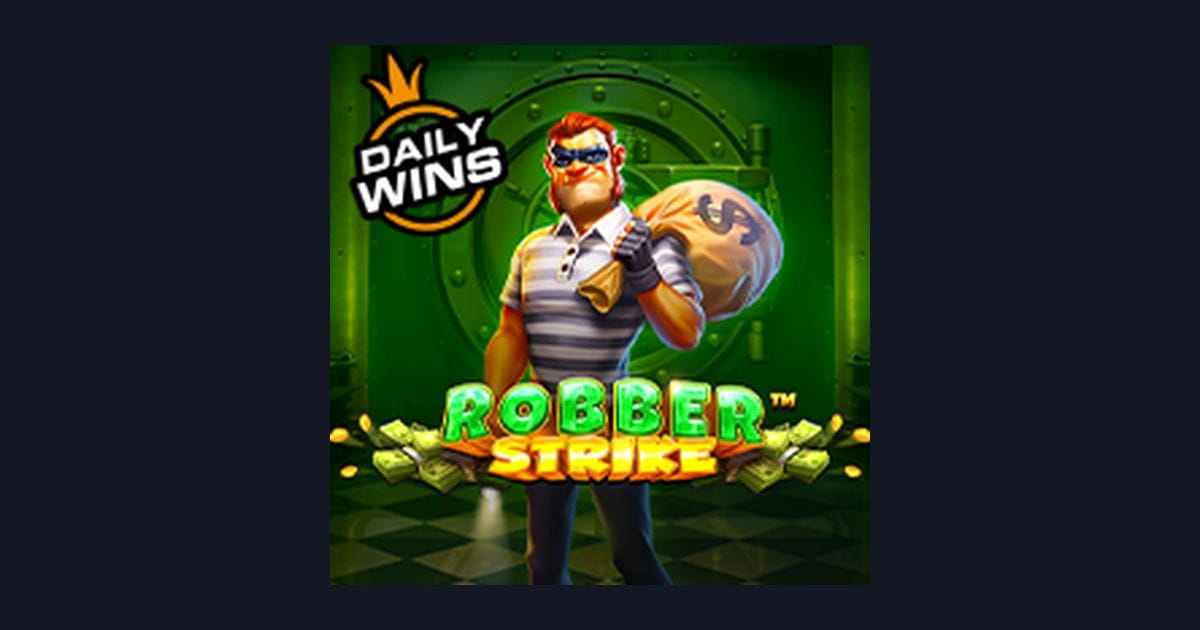 Main Robber Strike dengan Modal Depo 5 Ribu, Slot Seru dari Pragmatic Play
